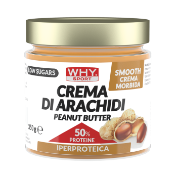 Crema di arachidi iperproteica