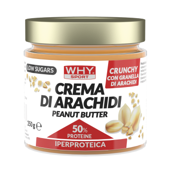 Crema di arachidi iperproteica